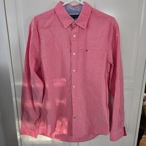 Men's Pink Shirt Medium